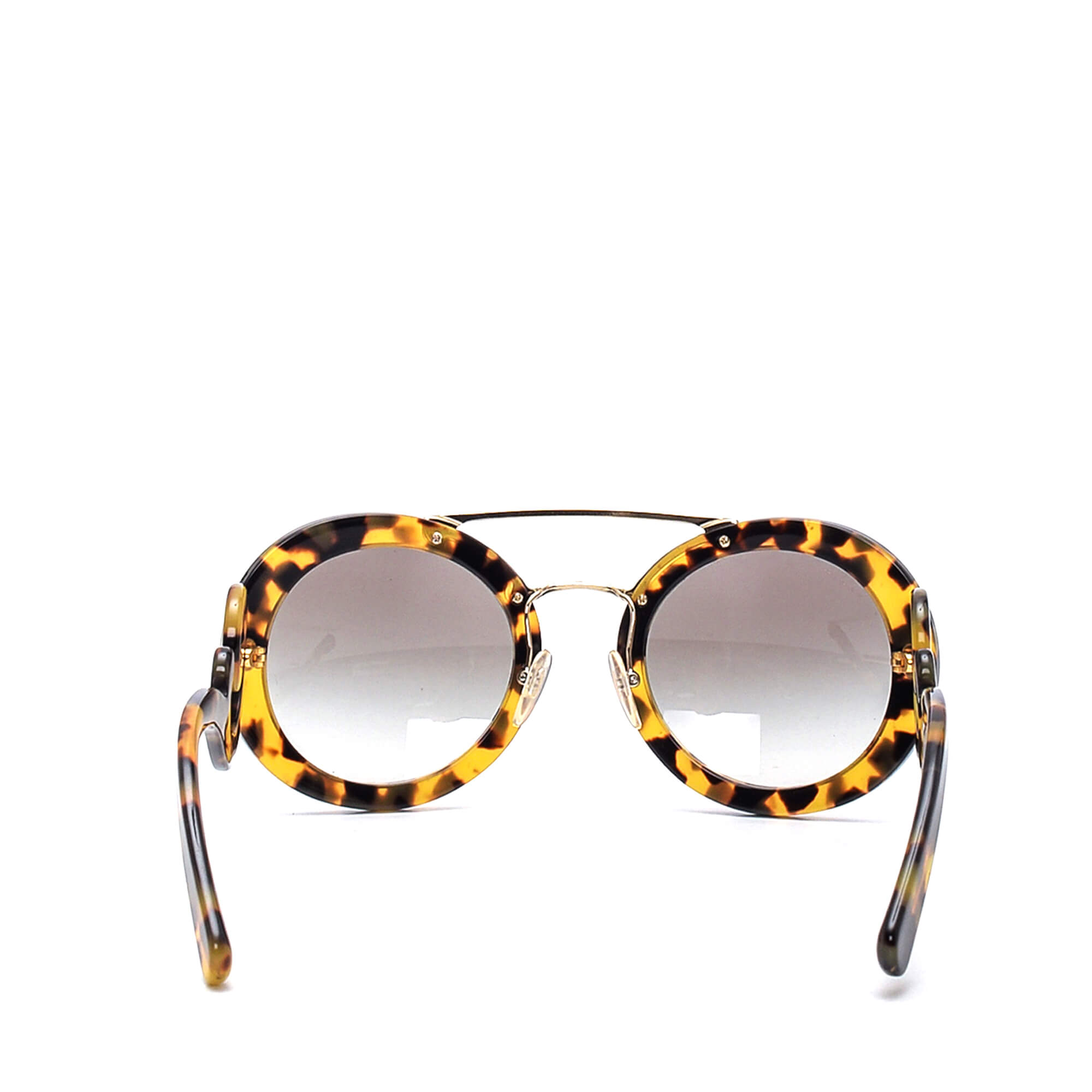 Prada - Tortoise Minimal Baroque Sunglasses